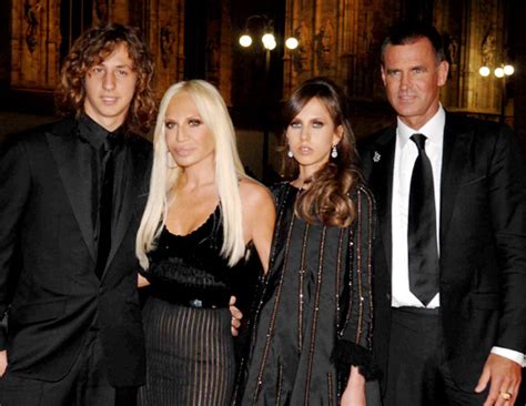 is donatella versace trans|donatella versace family.